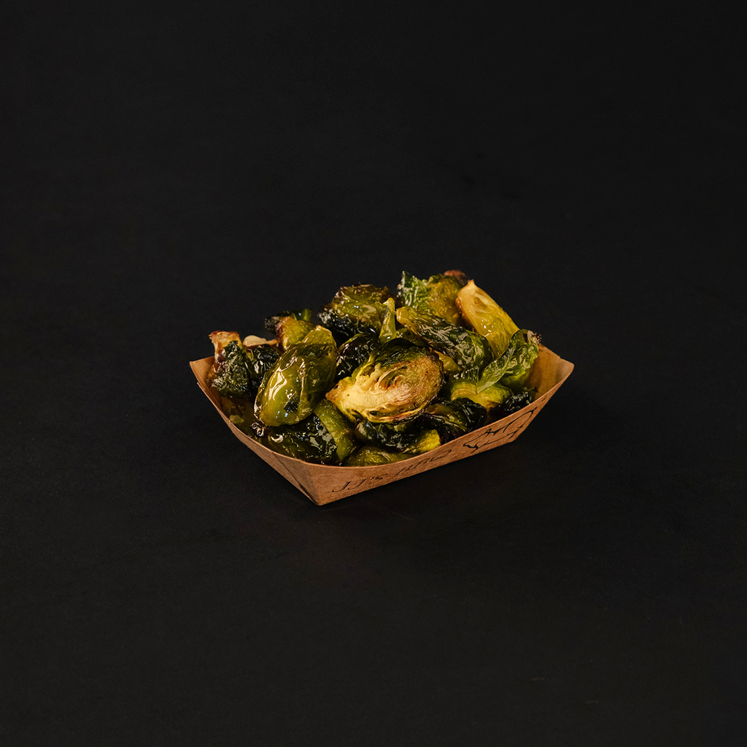 JJ's BBQ Roasted Sprussel Sprouts